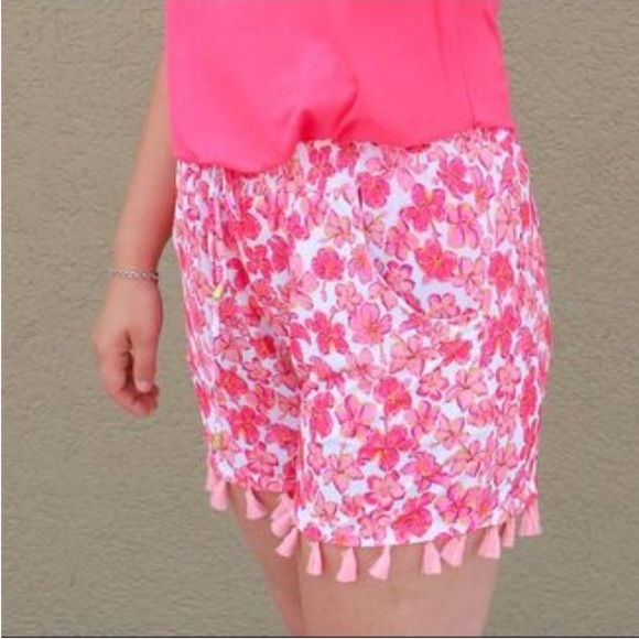 NWT Simply Southern Sarasota Tassel Shorts - Picture 2 of 7
